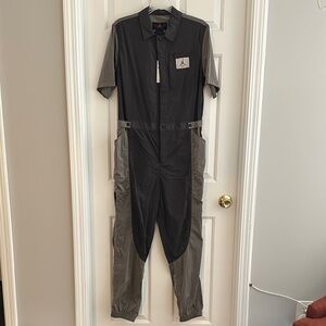 Jordan Two-Tone Gray Jumpsuit
